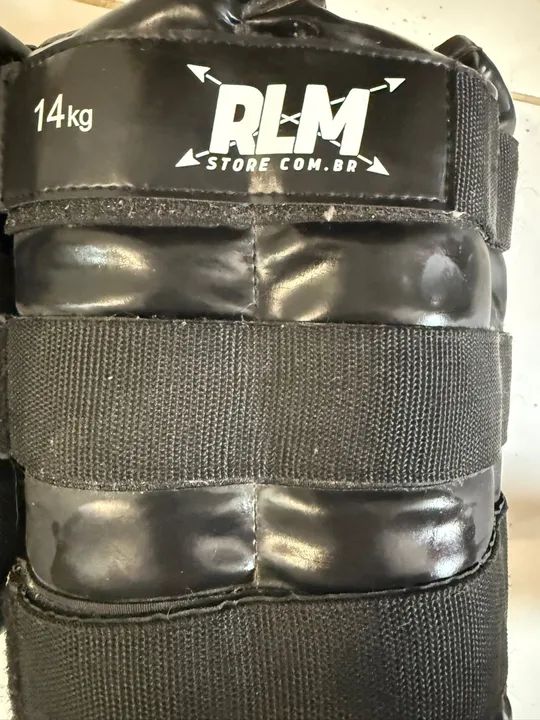 Par de Caneleiras RLM 14kg  , em estado de nova , quase sem uso ! 