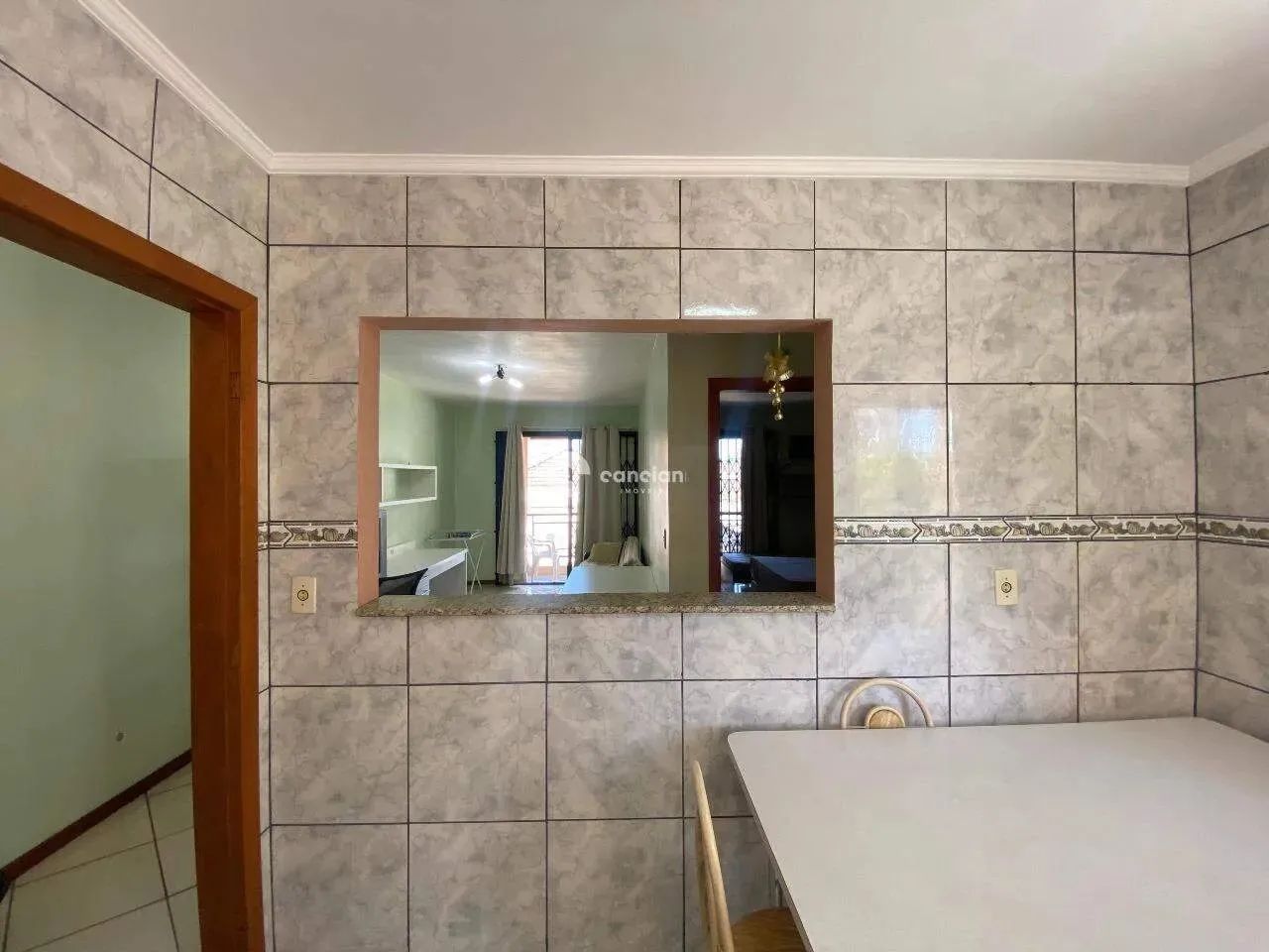 No Centro de Santa Maria - amplo apartamento de 01 dormitório com sacada e churrasqueira e - Foto 6