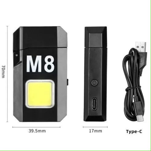 Insqueiro e Mini Lanterna LED Multifuncional Recarregável  - Foto 2