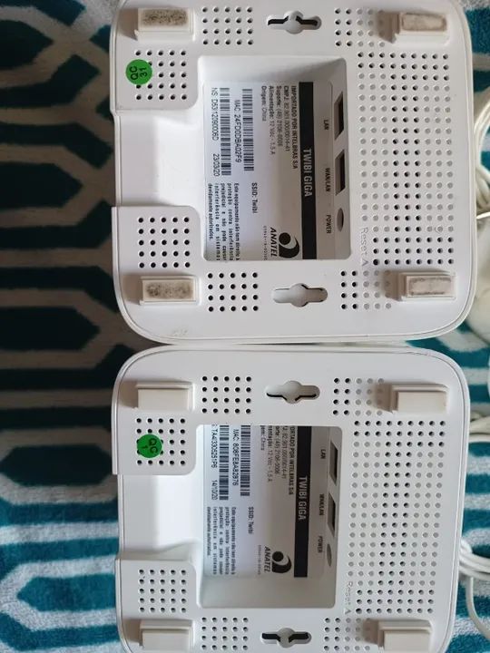 Kit com 02 roteadores wireless Mesh Twibi Giga - Foto 2