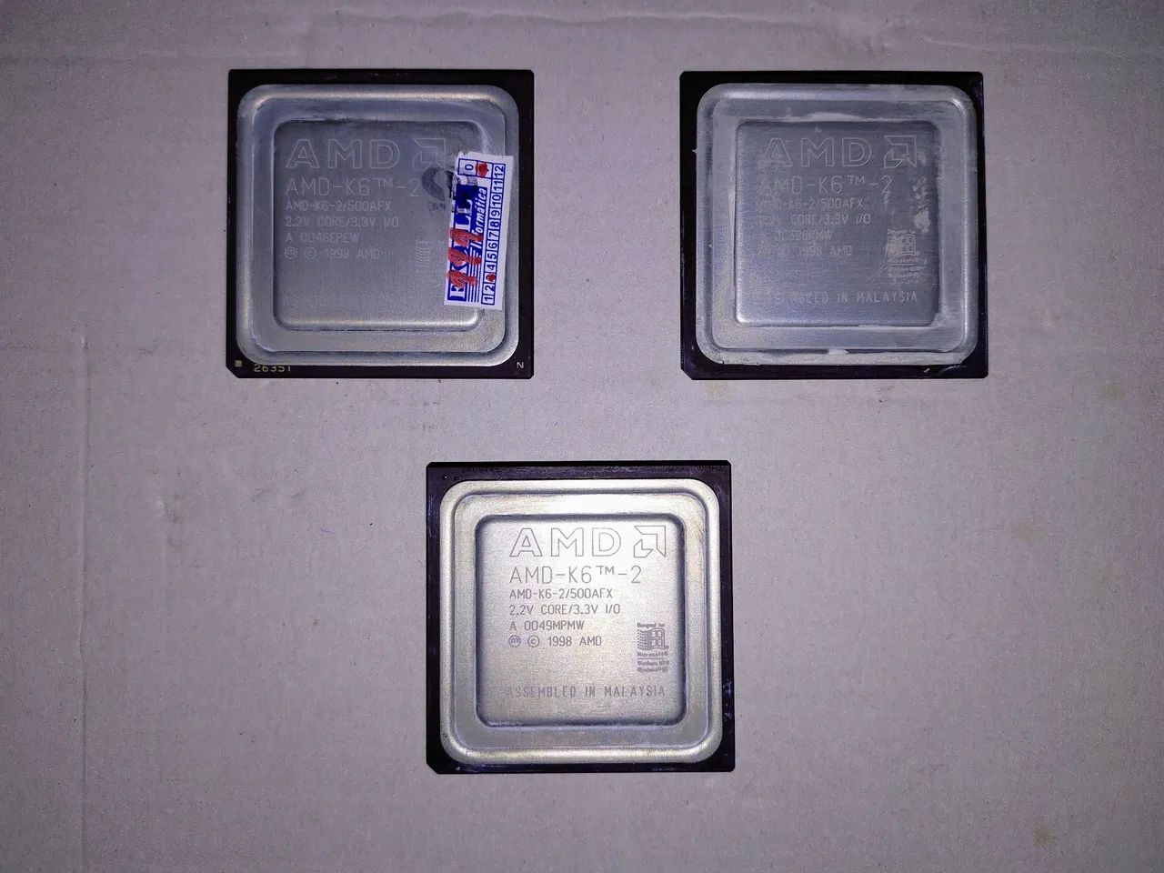 Processador AMD K6-2 500MHz - Processadores - Centro, Pelotas