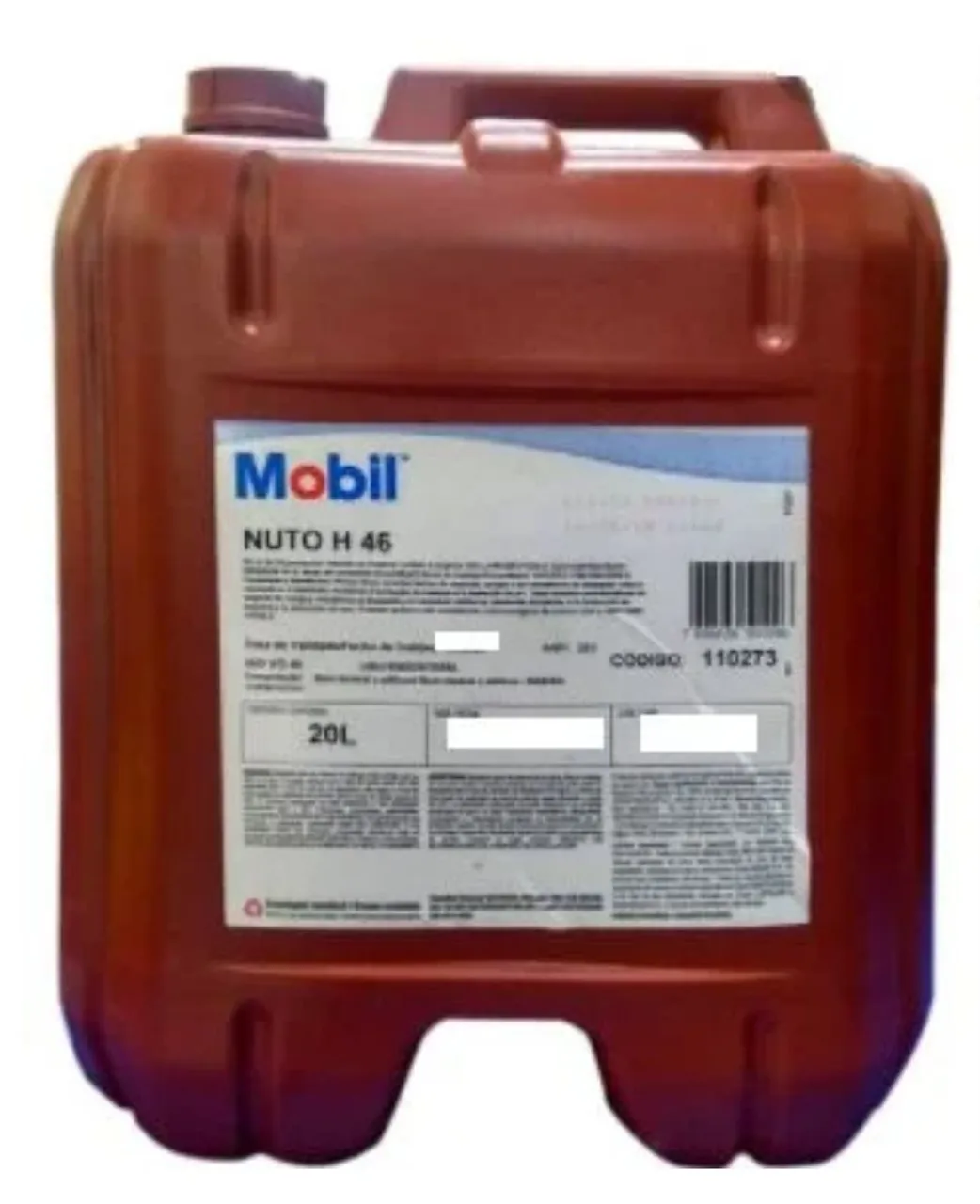 Óleo Lubrificante Mobil Nuto H 46 - 20L