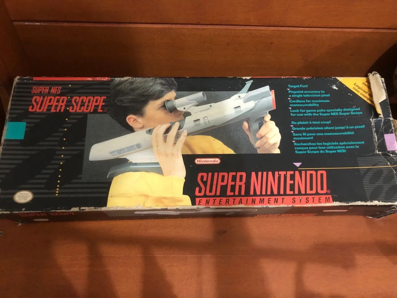 Super Scope para Super Nintendo - Original e Completo