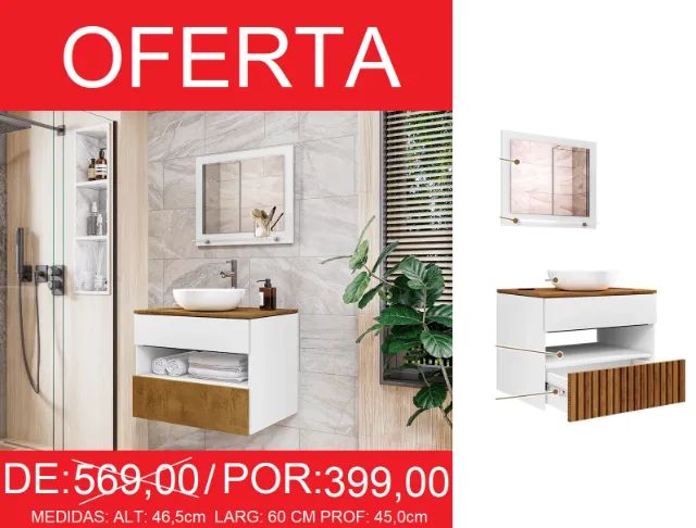 LINDO CONJUNTO PARA BANHEIRO-SOFISTICADO-NOVIDADE! - Foto 2
