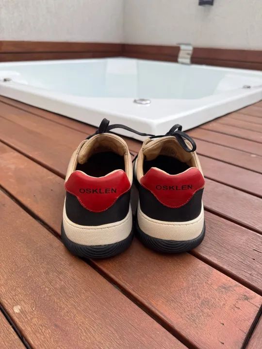 Tênis Osklen Hybrid Couro 41 Original  - Foto 3