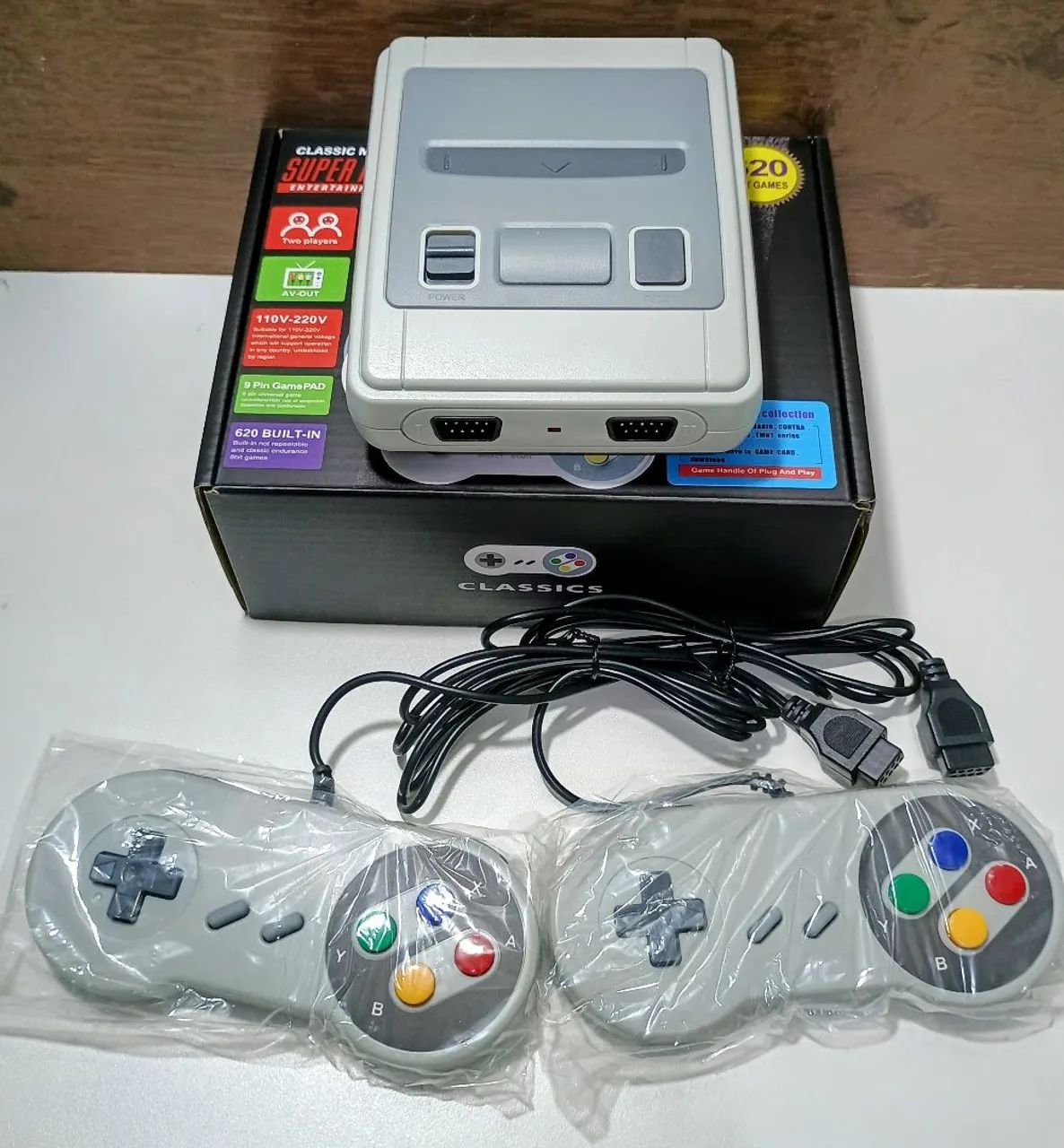 Mini Nintendo Clássico 620 Jogos