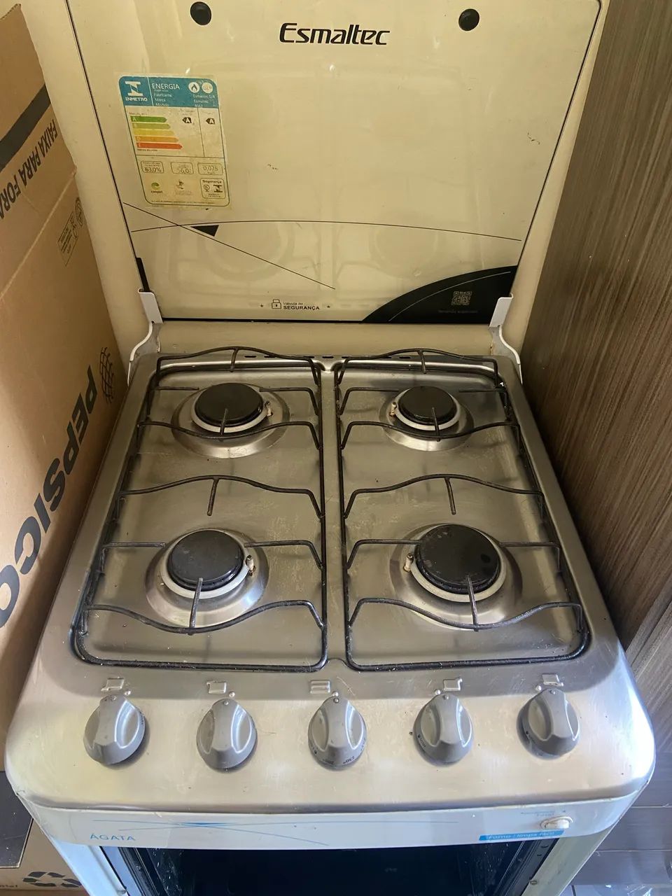 Fogão esmaltec 4 bocas  - Foto 4