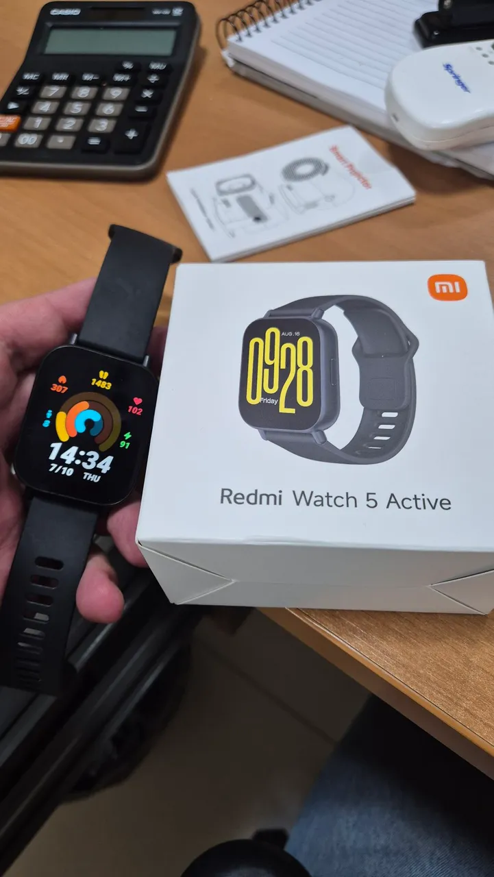 Redmi Watch 5 Active - Novo na Caixa