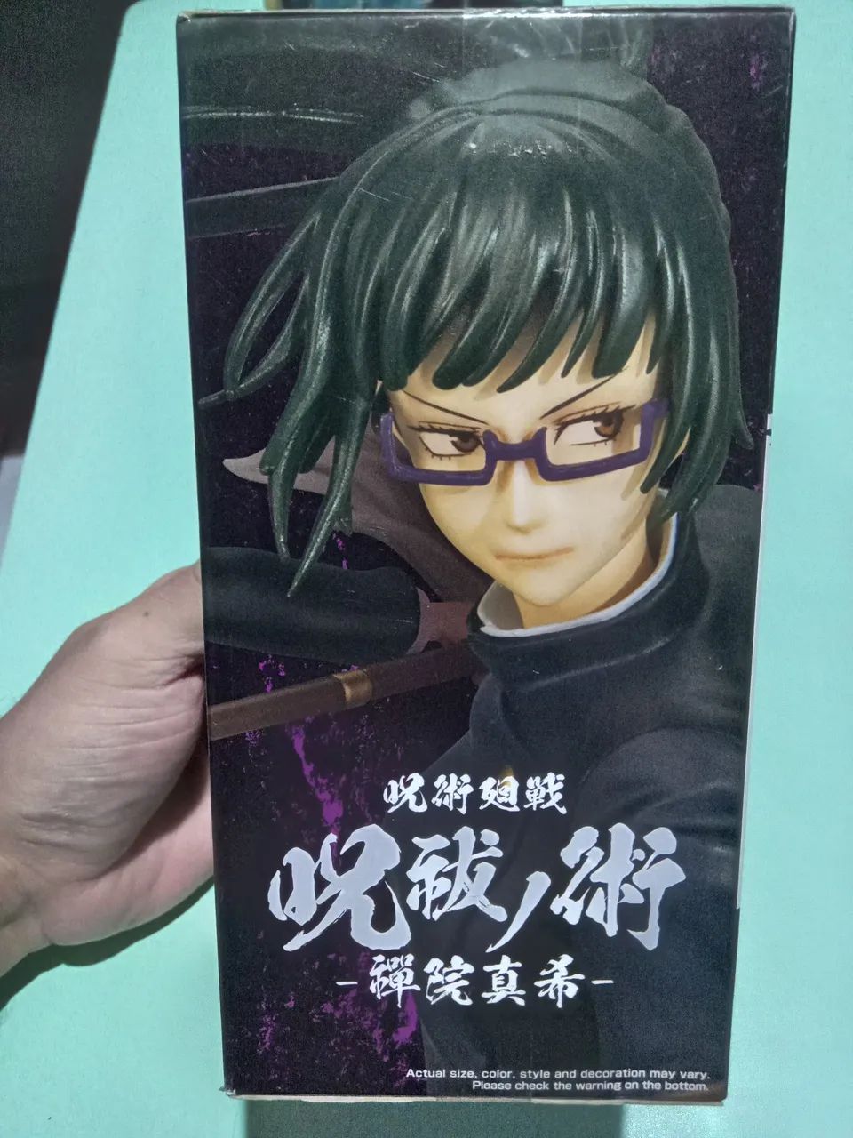 Figura estatueta Jujutsu Kaisen original lacrada da personagem Maki Zenin banpresto - Foto 3