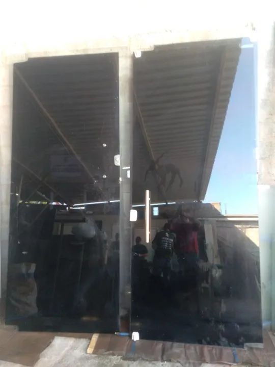 Porta de vidro
