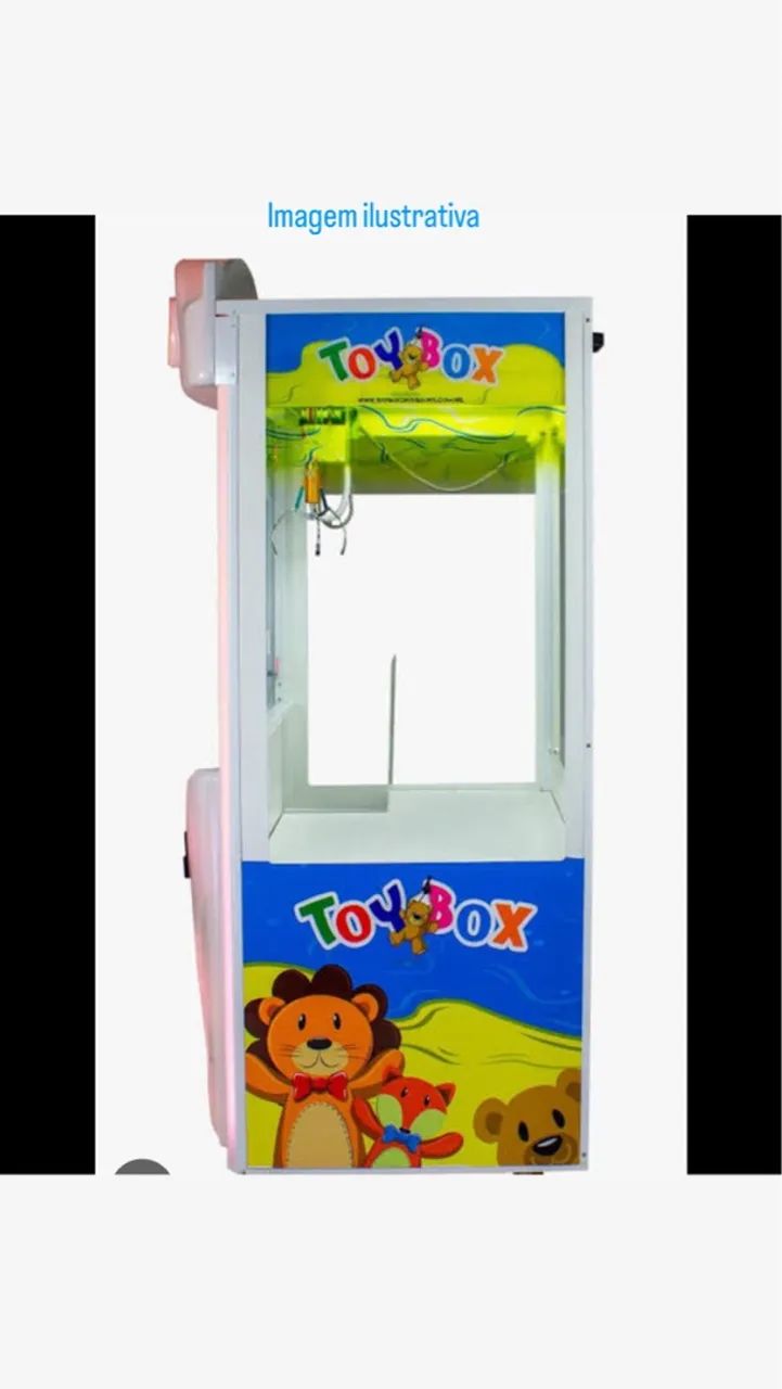 Grua de Pelúcia Maquina de Pelúcia Vending Machine - Foto 2