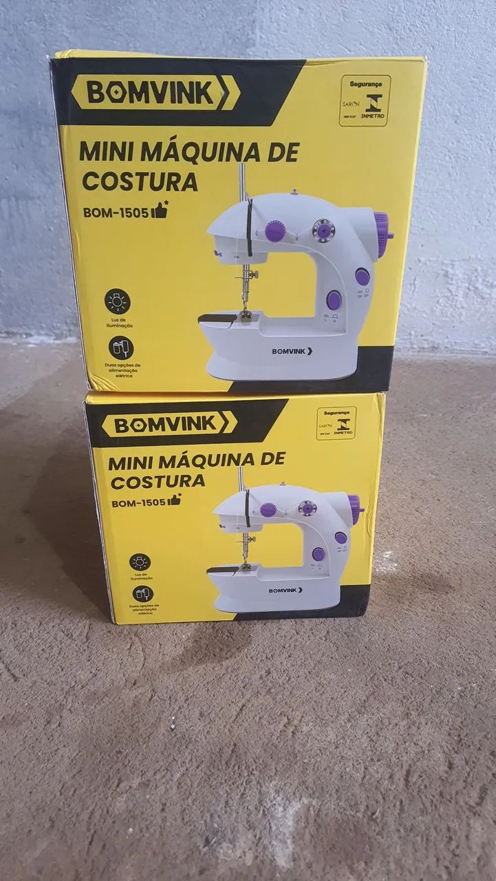 Mini máquina de costura 
