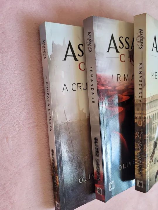 Livros Assassin's Creed  Renascença, Irmandade, A Cruzada Secreta - Foto 3