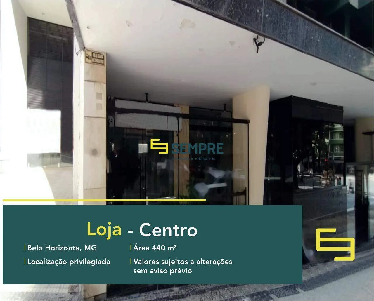 Loja para alugar no Centro de BH