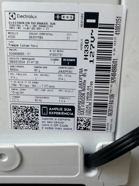 Freezer Eletrolux 314 litros  - Foto 2