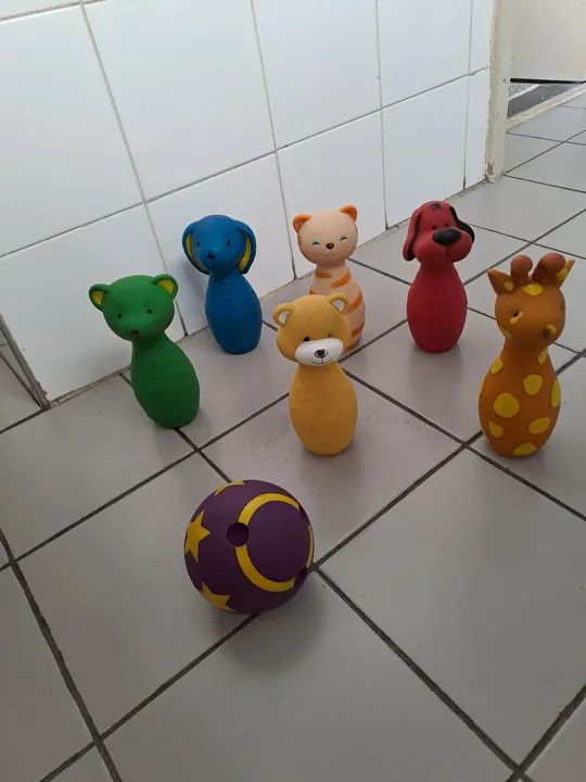 Jogo de Boliche Infantil de 1 a 3 anos - Foto 2
