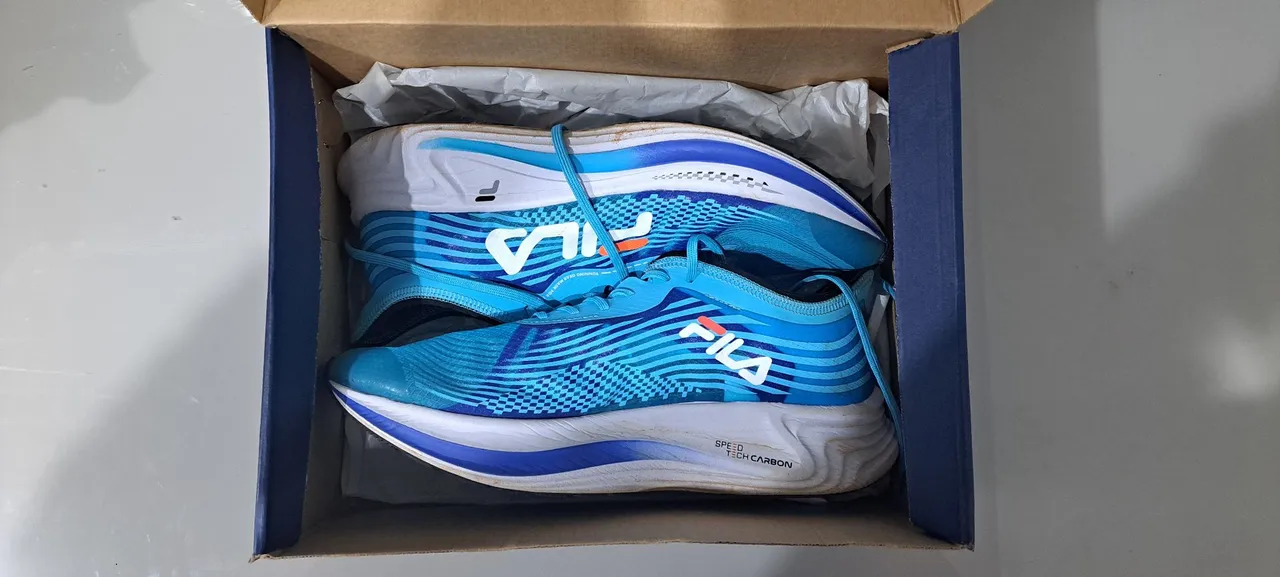 Tênis Fila Speed Tech Carbon Azul