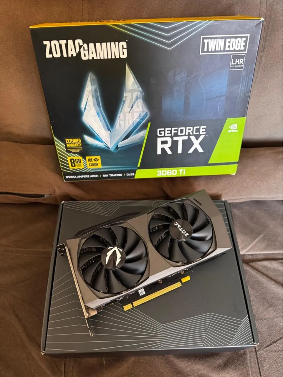 Placa de Vídeo Zotac RTX 3060 Ti Twin Edge 8GB - Periféricos e