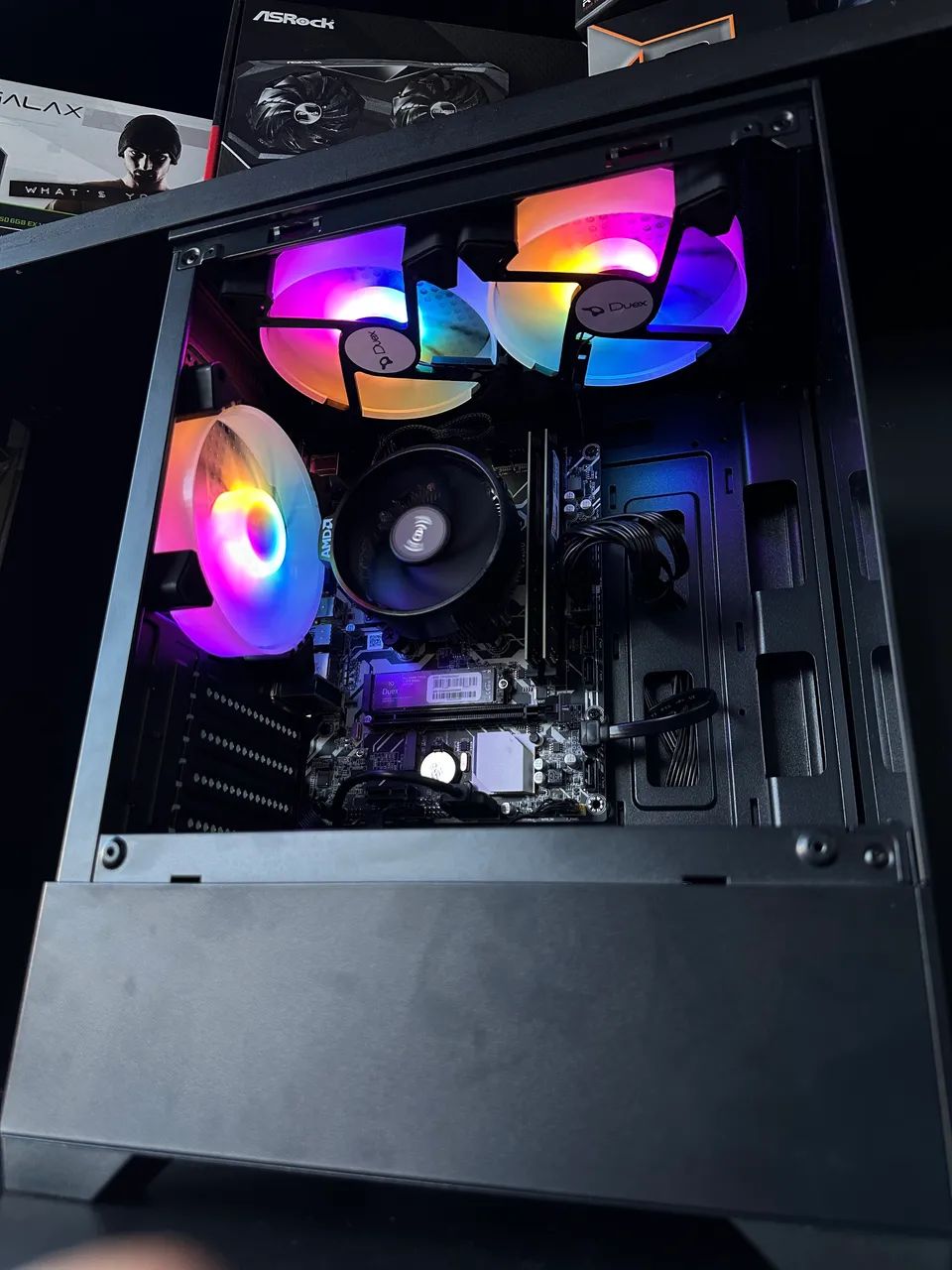 PC Gamer Ryzen 5 5600GT SSD 480GB 16GB RAM Vega 7 Fonte 500W - Foto 3