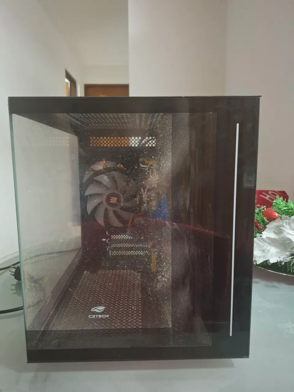 Pc gamer com adaptador de Bluetooth
