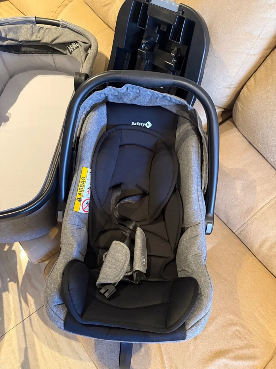 Carrinho de Bebê 5 em 1 Safety Magnific - Foto 4