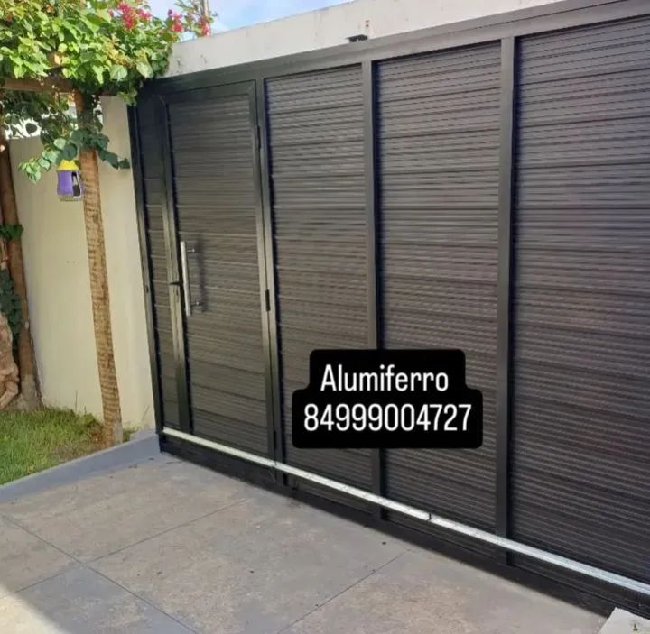 Portão de alumínio 64520835537153121