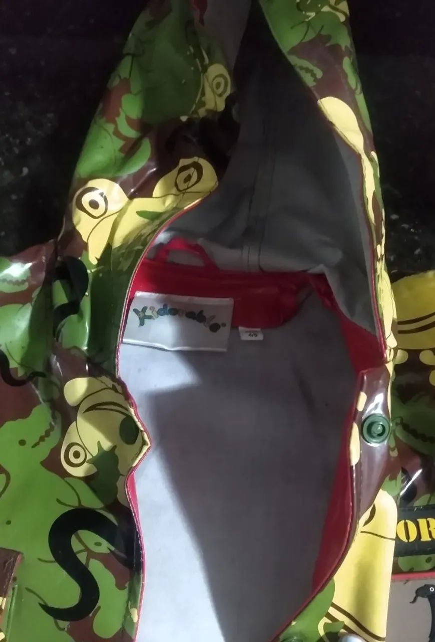 Capa grossa, importada, Infantil, camuflada Kidorable - Foto 4