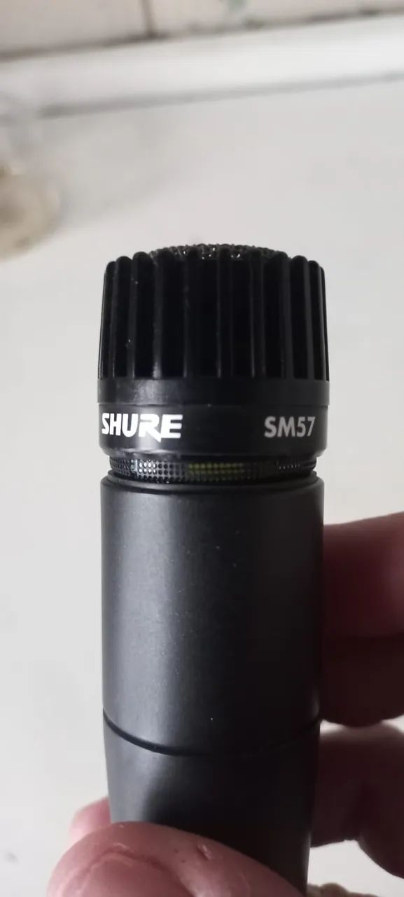 Microfone Shure SM57 Original (Usado) - Foto 4