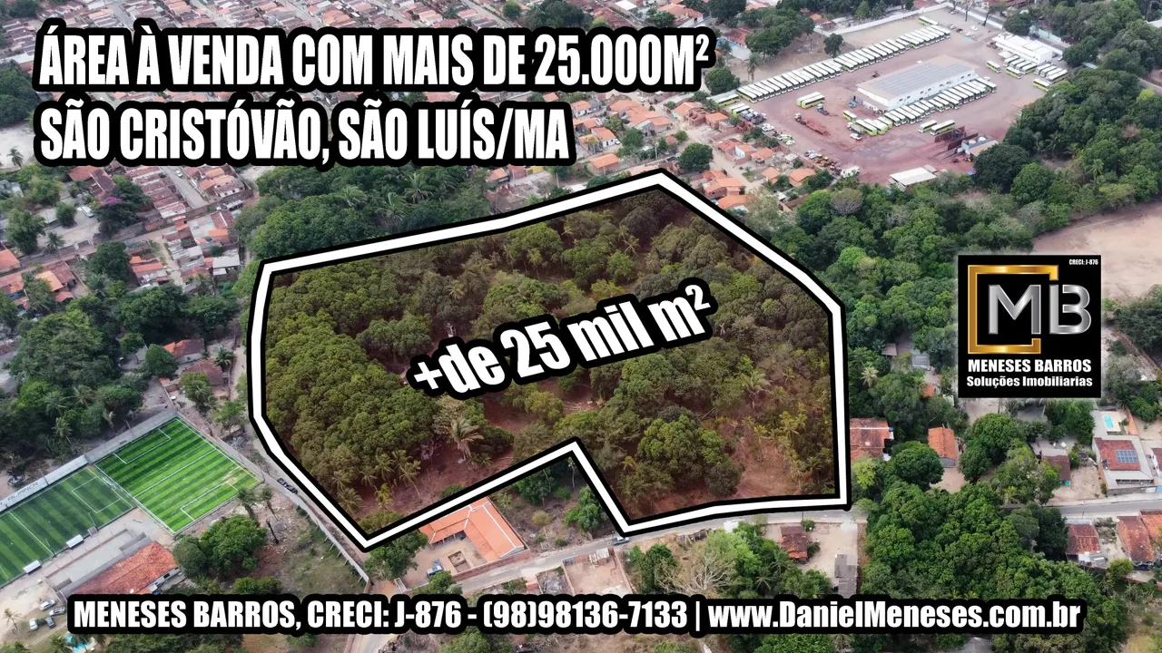 Área à Venda com Mais de 25.000m² São Cristóvão, São Luís/MA