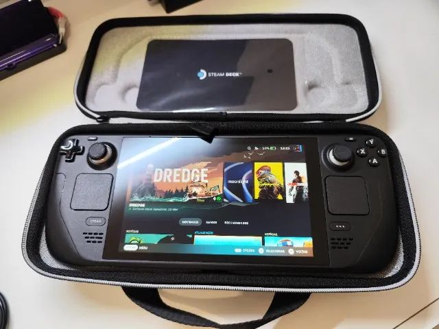 Steam Deck LCD 512gb original IMPECÁVEL na caixa! + Todos os