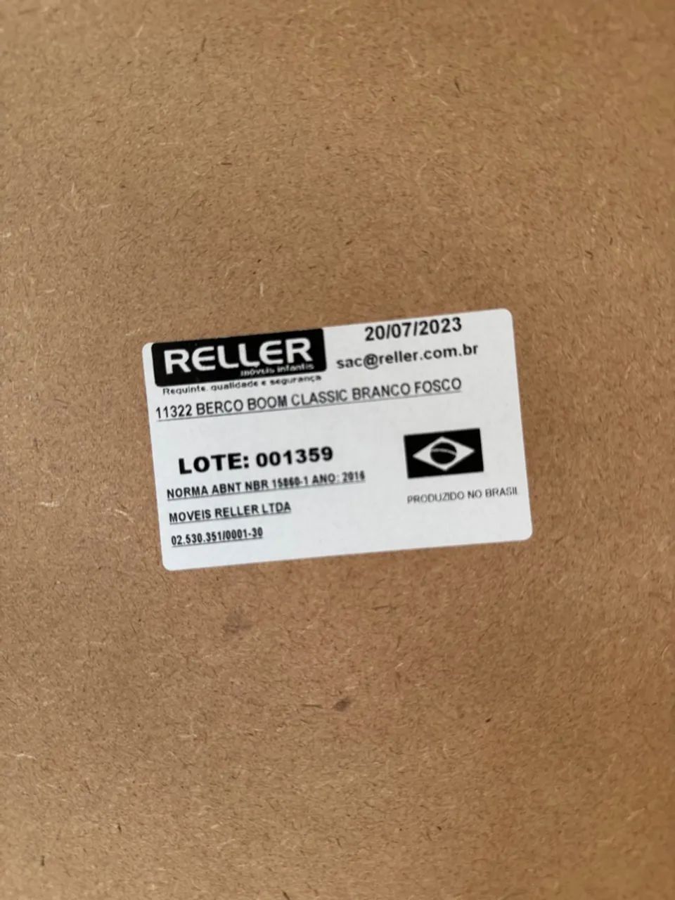 Berço Boom Classic Branco Fosco - Foto 6