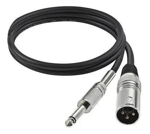  Cabo Para Microfone Xlr Macho / P10 Hayonik Player 1 Metro - Foto 2