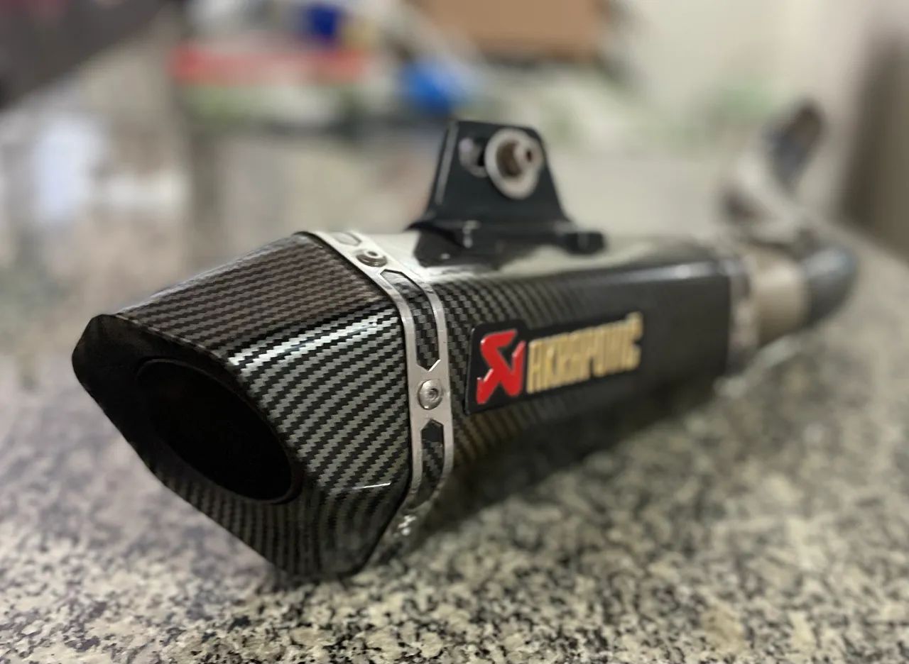 Ponteira / cano/ link Kawasaki zx- 6r 636 Akrapovic - Peças para