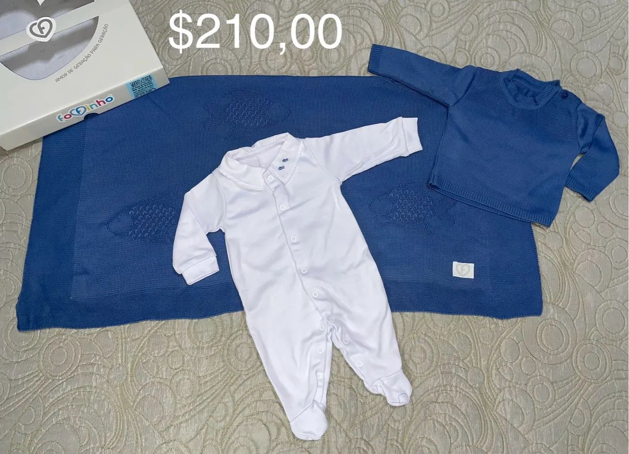 Kit maternidade masc. (Vários modelos)