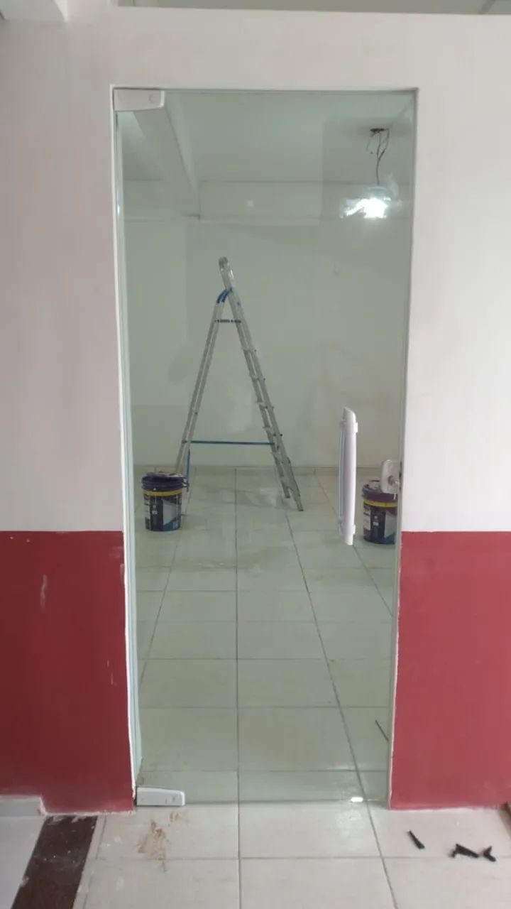 Porta pivotante de vidro temperado - até 10x cartão! - Foto 4