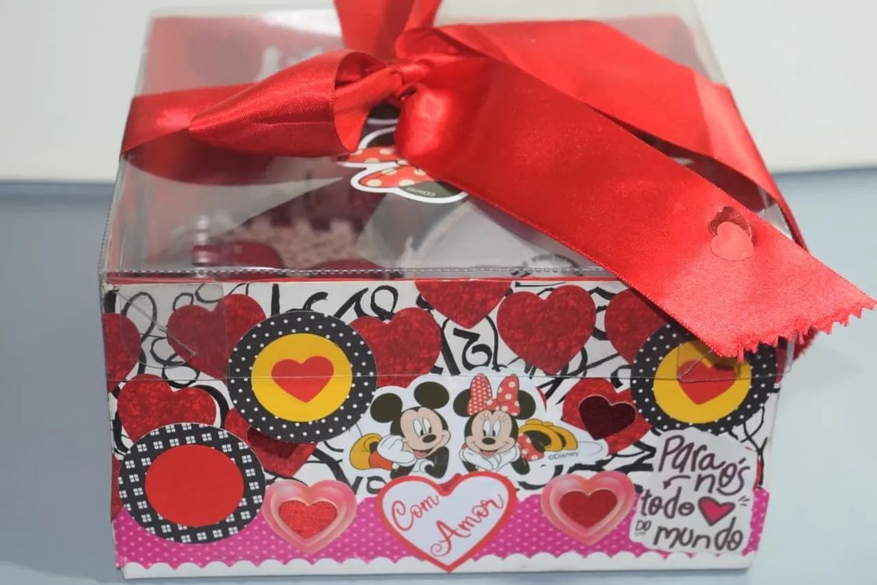 Presentes personalizados kits cestas DIA dos namorados  - Foto 5