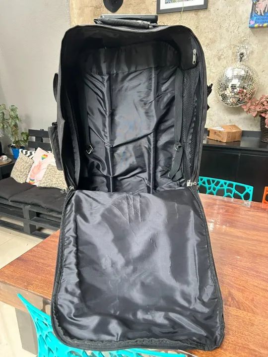 Mala de Rodinha FICO com alça de mochila!!! Super Resistente - Foto 3
