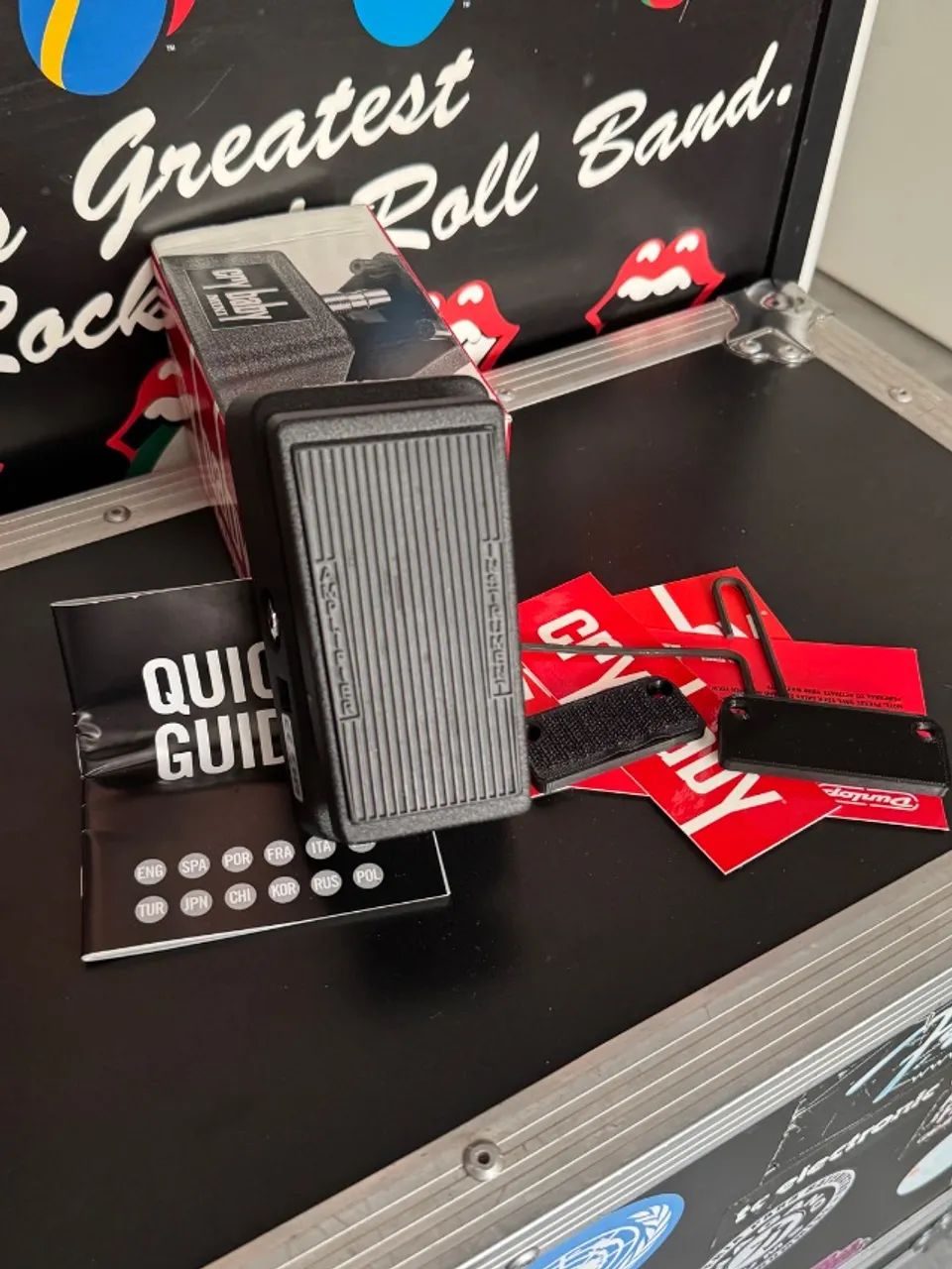 Pedal Cry Baby Mini Wah CBM95 + Plate Fixação