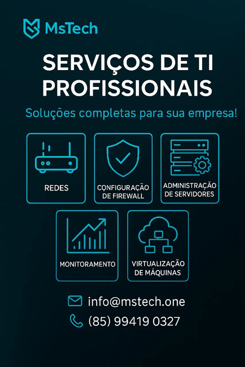Soluções em Tecnologia da Informação para sua Empresa!