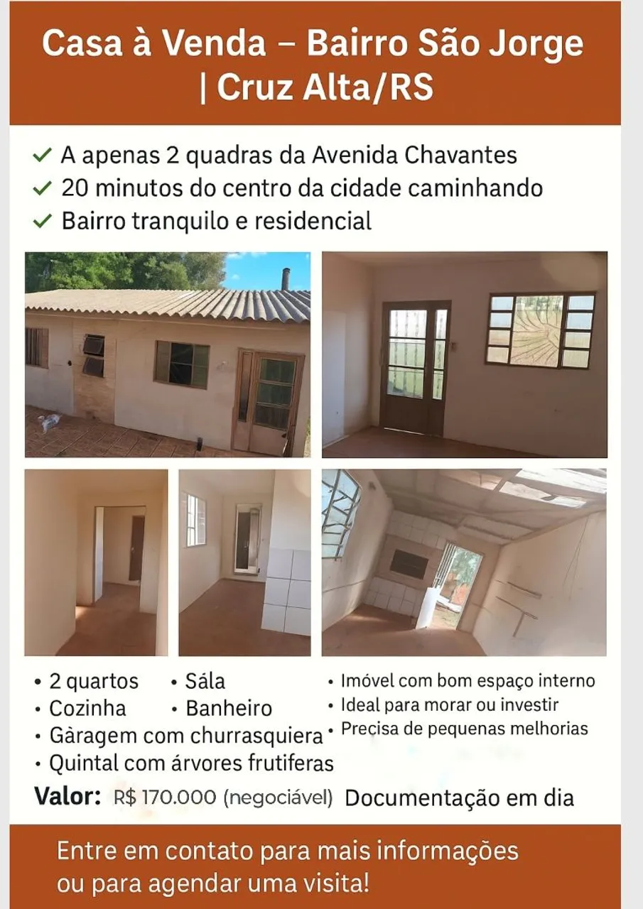 Casa a venda aceita carro com parte do pagamento 