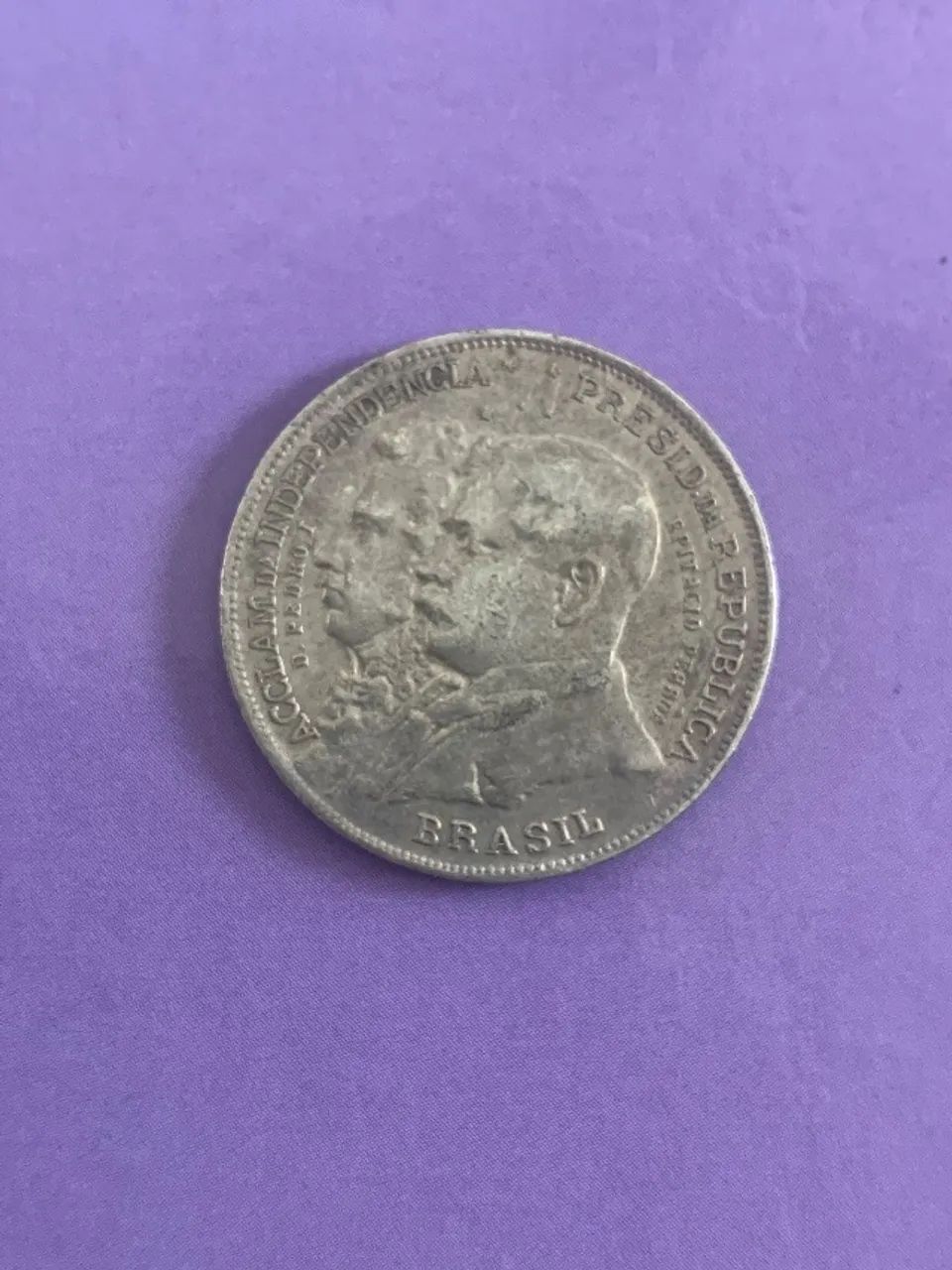 Moeda comemorativa centenário independência do Brasil - Foto 2