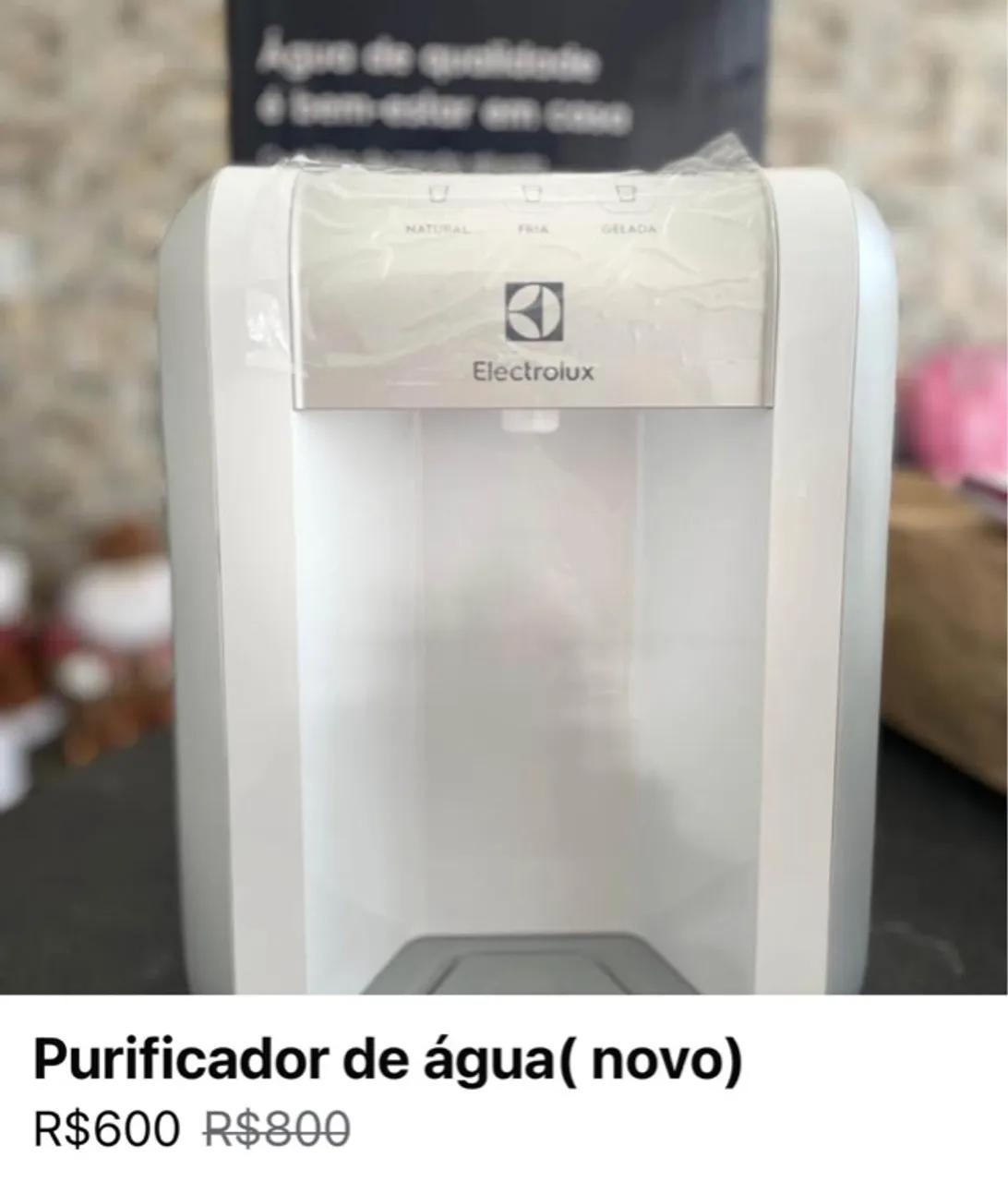 Purificador de água