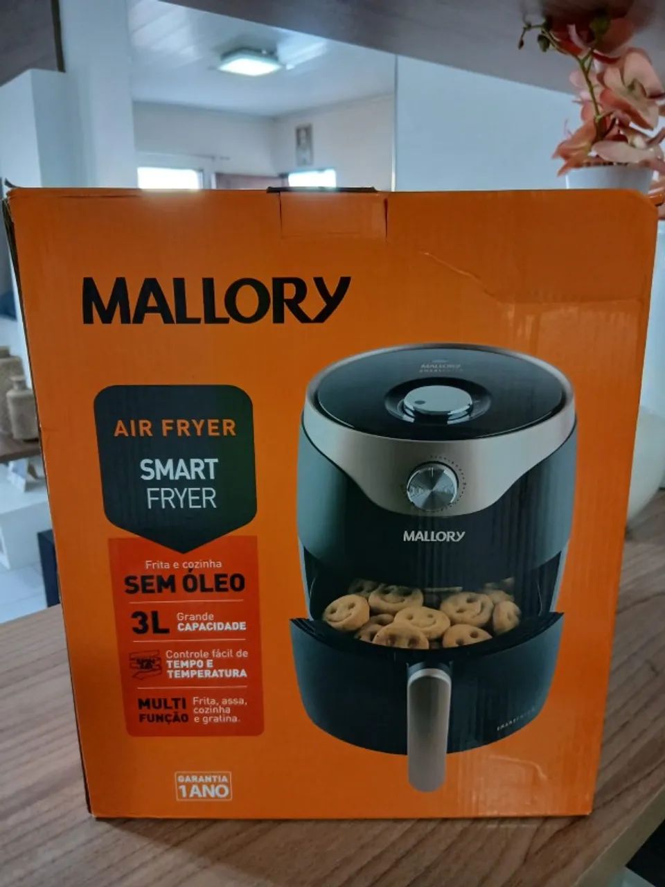 Air fryer Mallory 1200w (seminova) - Foto 2