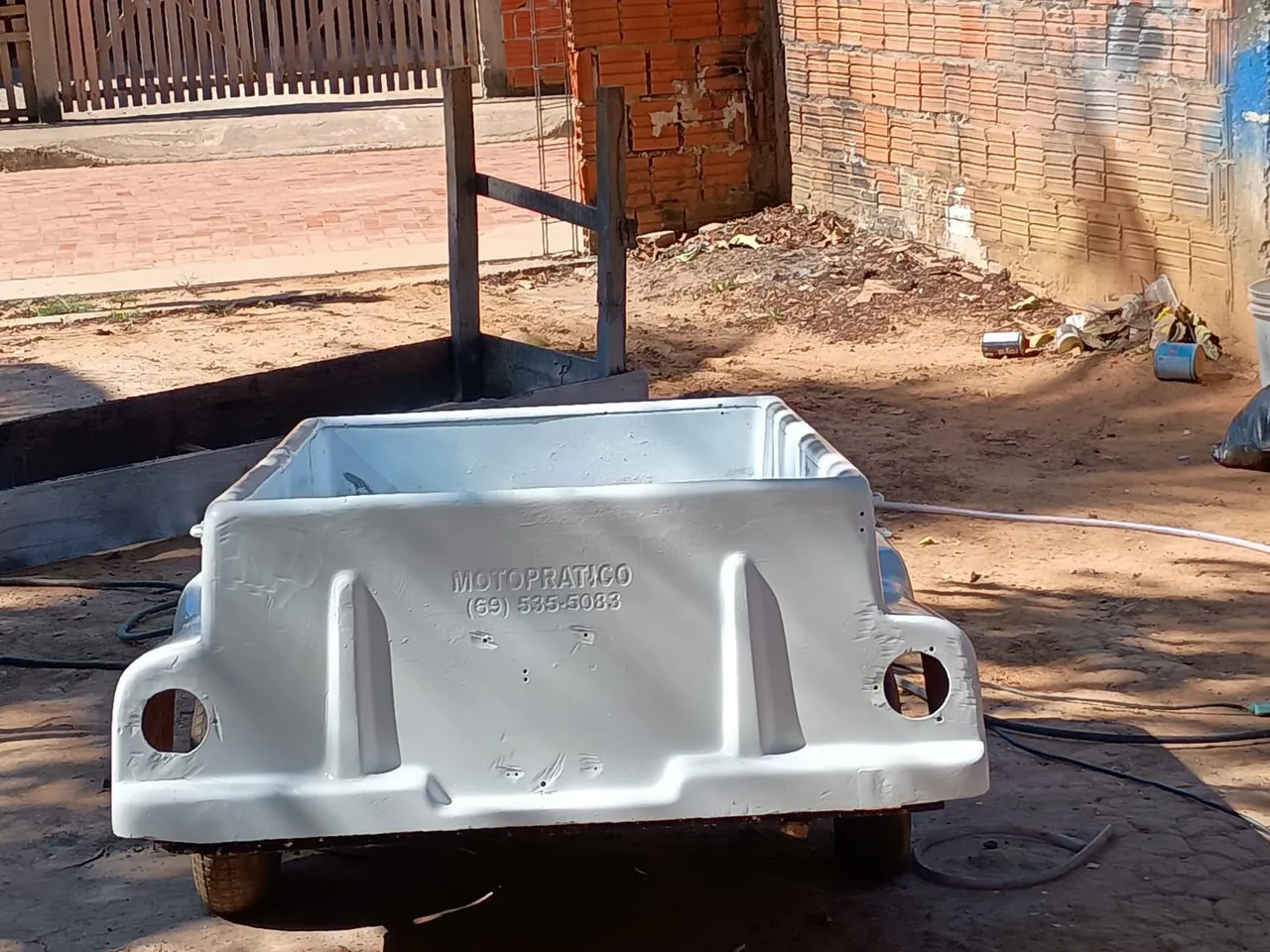 Carretinha para moto - MOTOPRATICO