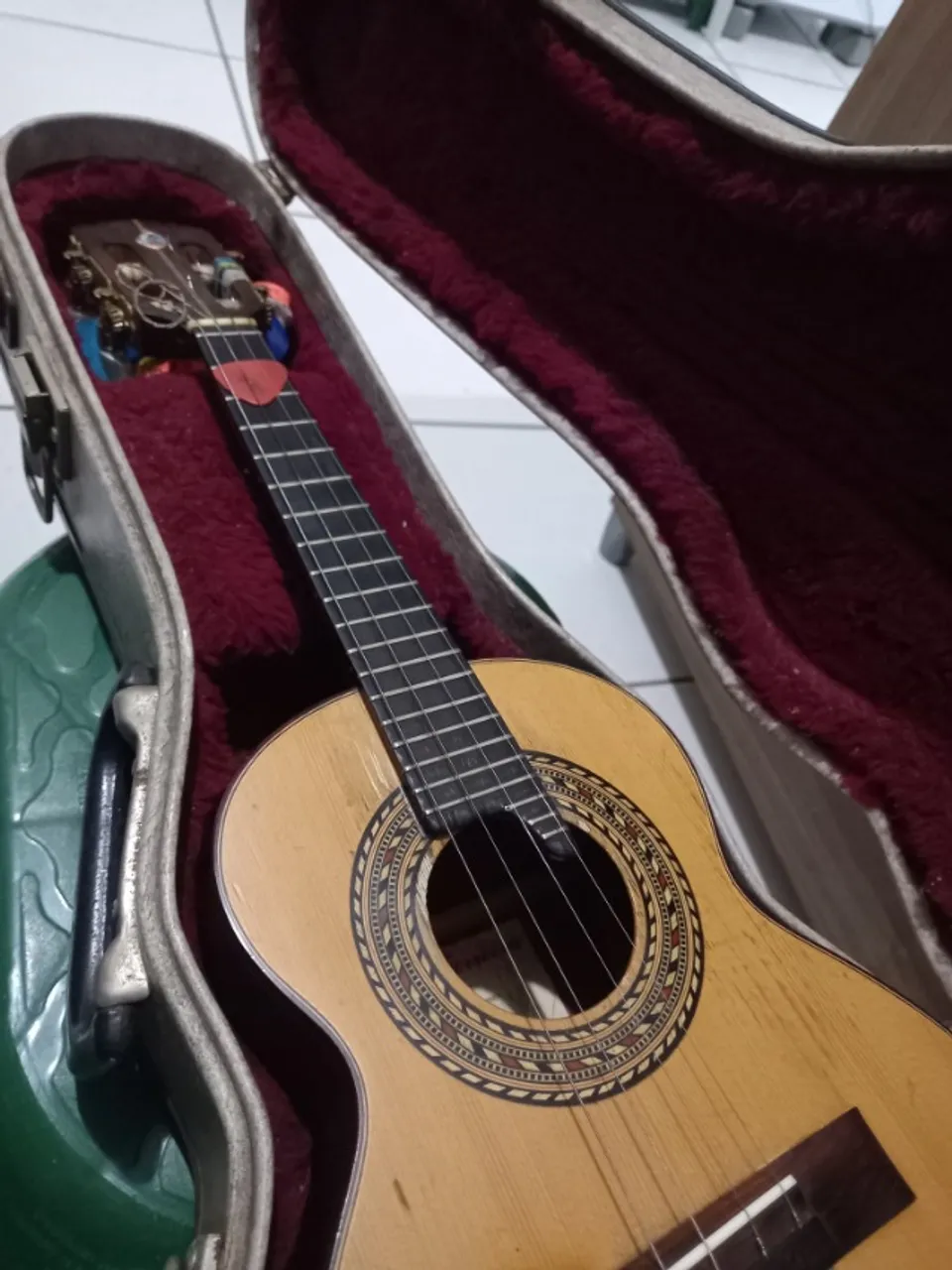 Cavaquinho Luthier Jaime Ferreira em Imbuia *Acompanha Case