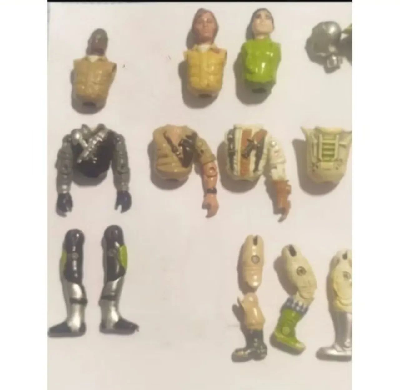 Gi-joe Comandos em Ação Lote Peças ler descrição  - Foto 2