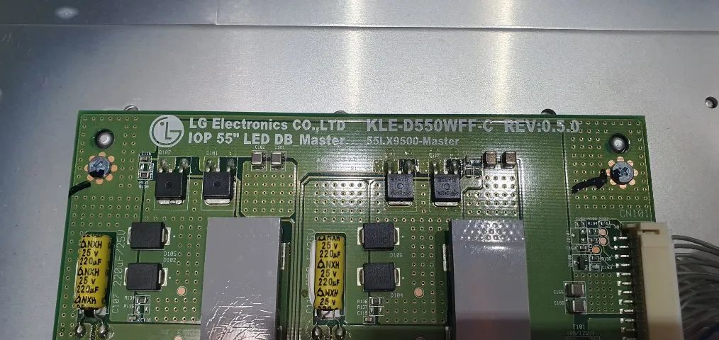 Placas LED Driver TV LG 55LX9500 - Leia o anúncio. - Foto 3