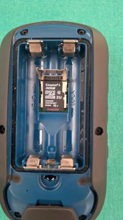 GPS Portátil Garmin eTrex 22x c/mapa TopoActive América o Sul, 8GB Memória Interna - Foto 5