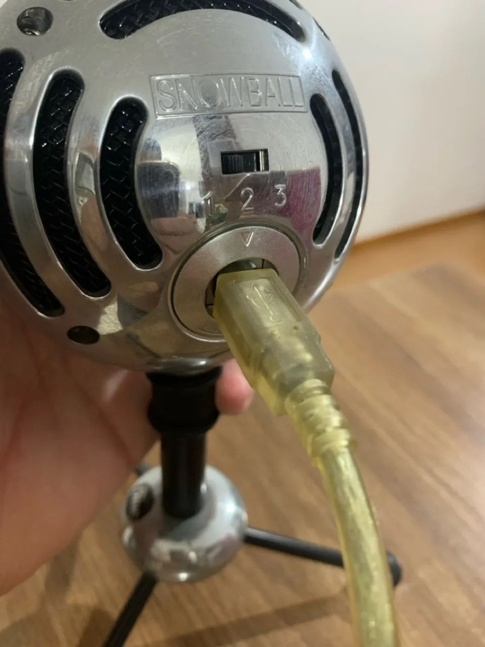 Microfone Blue Yeti USB Condenser - Foto 3