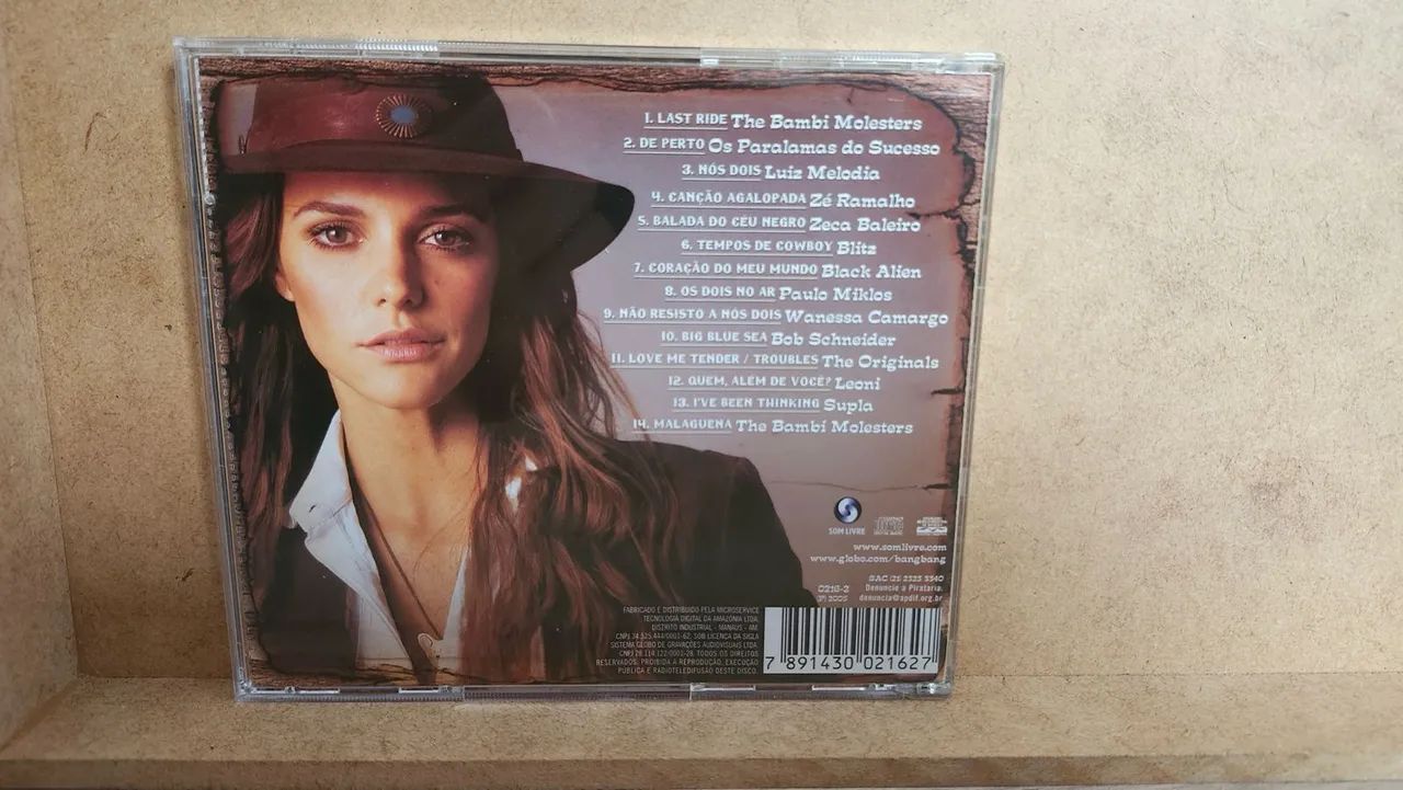 Novela Bang Bang - trilha sonora em CD 2005 - Foto 2
